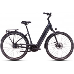 Elektro velosipēds Cube Supreme RT Hybrid Deluxe EX 625 Easy Entry metalblack'n'glossy 2025