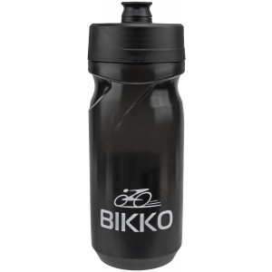 Pudele BIKKO 600ml clear black