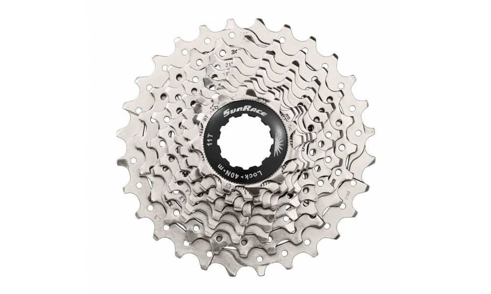 Aizmugurējie zobratu bloks SunRace CSRS0 10-speed metallic - 1