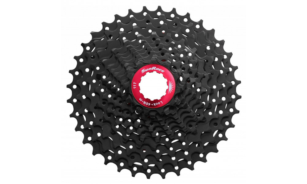 Aizmugurējie zobratu bloks SunRace CSRX1 11-speed black 