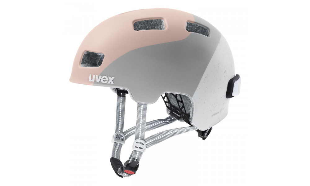 Velo ķivere Uvex City 4 dust rose-grey wave WE - 1