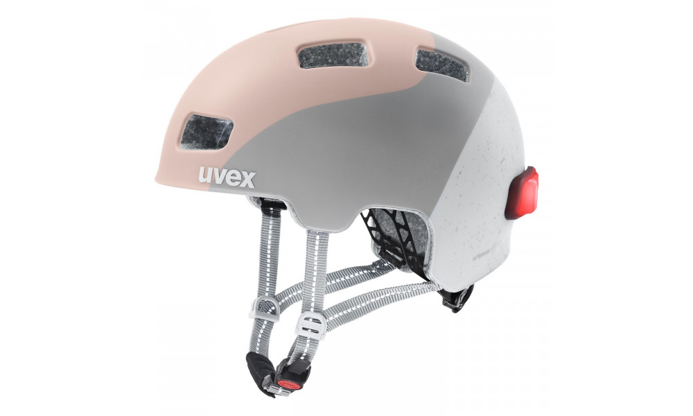 Velo ķivere Uvex City 4 dust rose-grey wave WE - 4