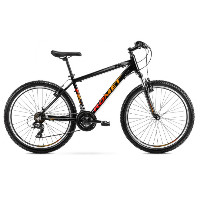 Velosipēds Romet Rambler R6.0 26" 2022 black-orange