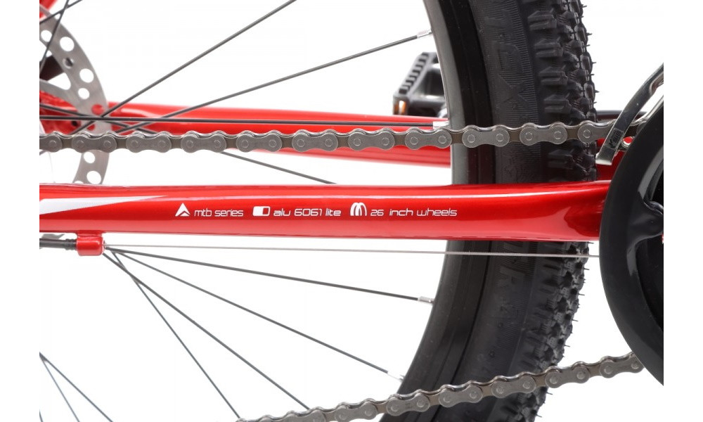 Velosipēds Romet Rambler R6.2 26" 2022 red-white - 14