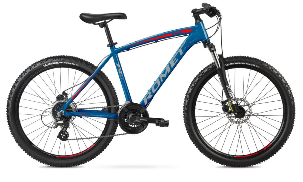 Velosipēds Romet Rambler R6.3 26" 2022 blue-red 