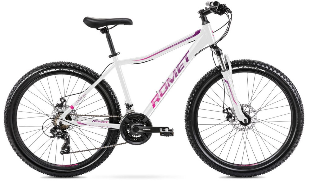 Velosipēds Romet Jolene 6.2 26" 2022 white-pink 