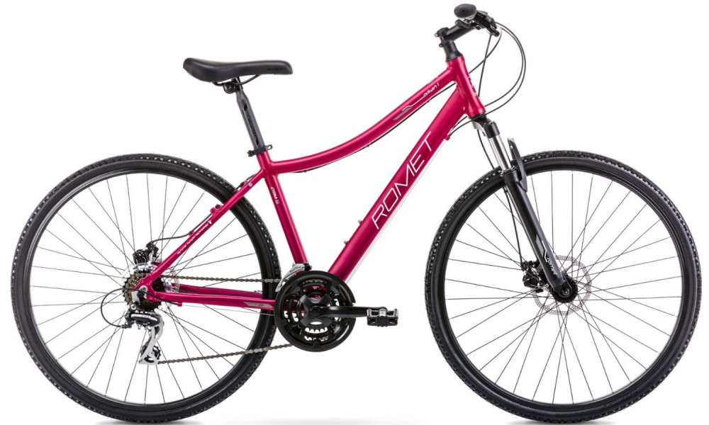 Velosipēds Romet Orkan 1 D 28" 2022 dark pink 