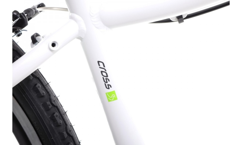 Velosipēds Romet Orkan 2 D 28" 2022 white-green - 2