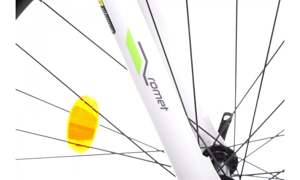 Velosipēds Romet Orkan 2 D 28" 2022 white-green - 14