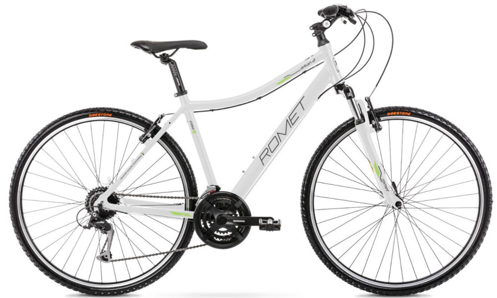 Velosipēds Romet Orkan 2 D 28" 2022 white-green - 15