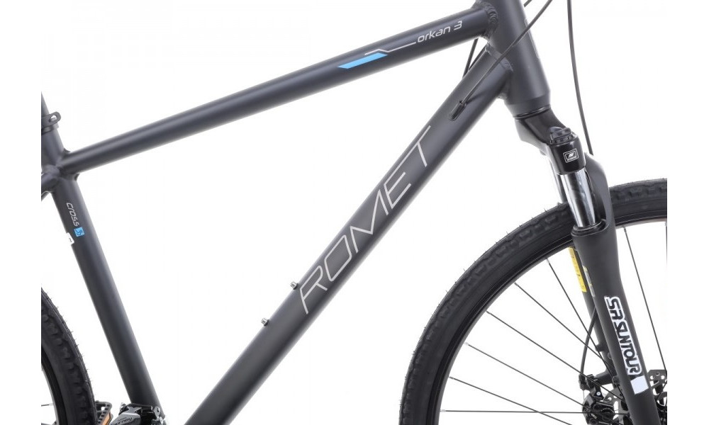 Velosipēds Romet Orkan 3 M 28" 2022 black-blue - 5