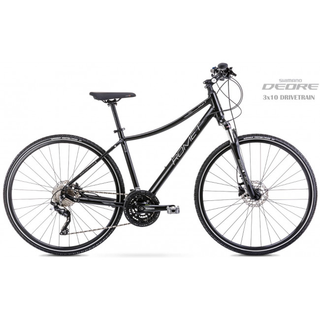 Velosipēds Romet Orkan 7 D 28" 2022 black-graphite