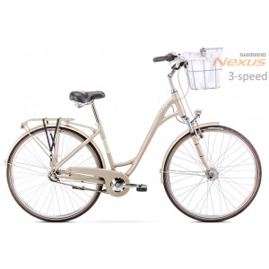 Velosipēds Romet Art Deco Classic 28" Alu 2022 champagne