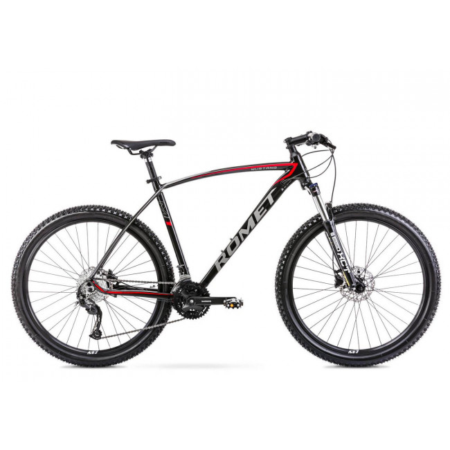 Velosipēds Romet Mustang M7.1 27.5" LTD 27-speed 2022 black-red