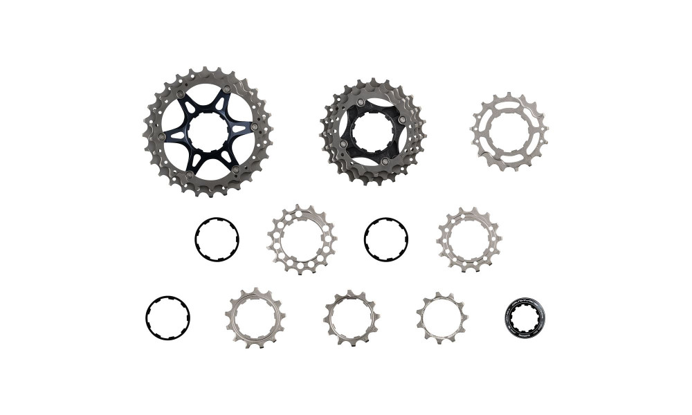 Aizmugurējie zobratu blok Shimano DURA-ACE CS-R9100 11-speed - 1