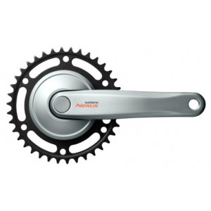 Priekšējie zobratu bloks Shimano Nexus FC-C6000 170mm 1-speed silver