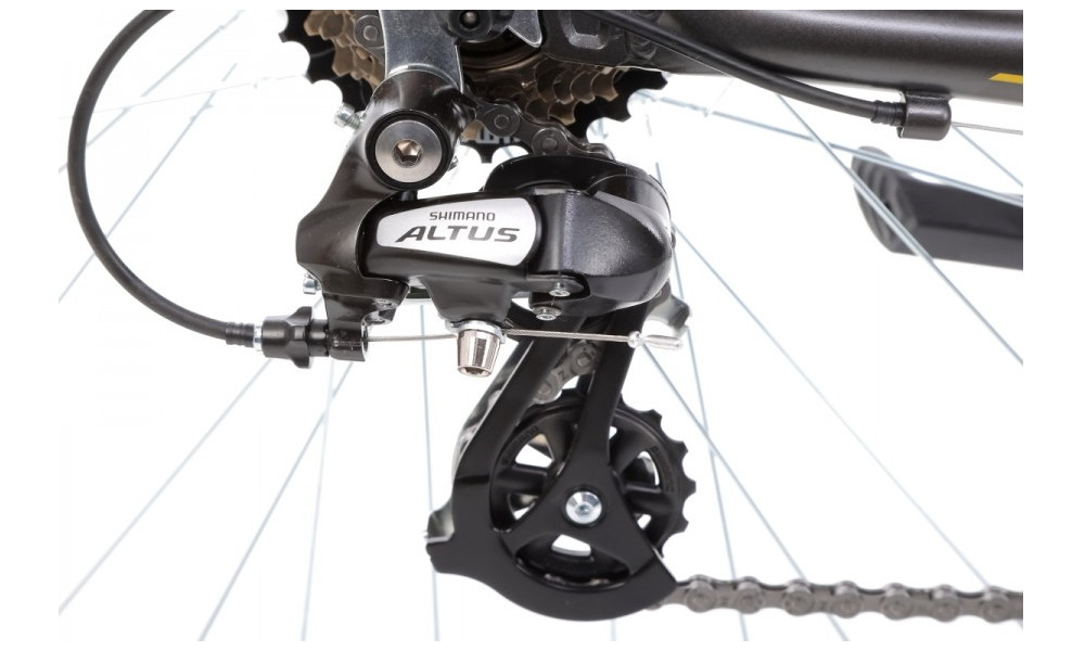 Velosipēds Romet Wagant 2 28" 2022 graphite-gold - 13