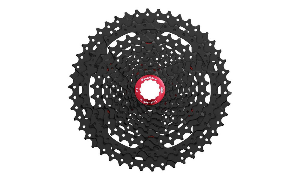 Aizmugurējie zobratu bloks SunRace CSMX3 10-speed 11-42T black 