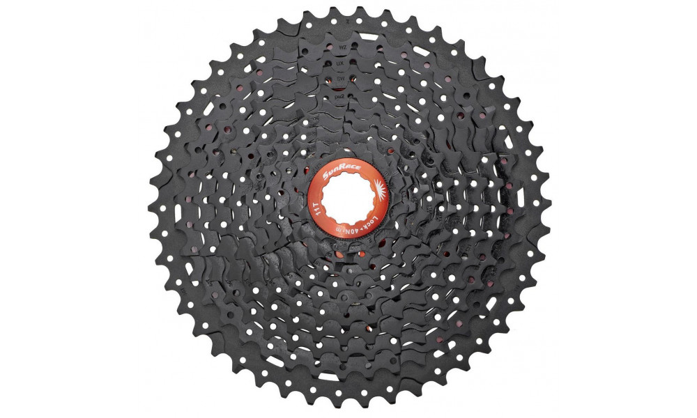 Aizmugurējie zobratu bloks SunRace CSMX8 11-speed black 