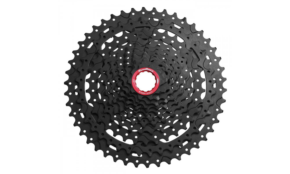 Aizmugurējie zobratu bloks SunRace CSMX9X XD-Driver 11-speed black - 1