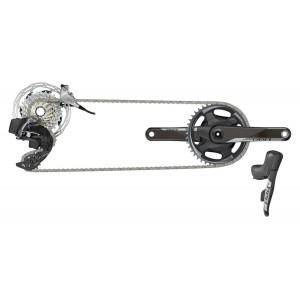 Grupas transmisijas daļu komplekts SRAM Red eTap AXS 1x12-speed electronic for hydraulic disc brakes flat 6-bolt