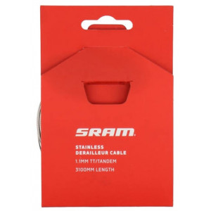 Pārnesumu trose SRAM stainless 1.1x3100mm for TT and tandem