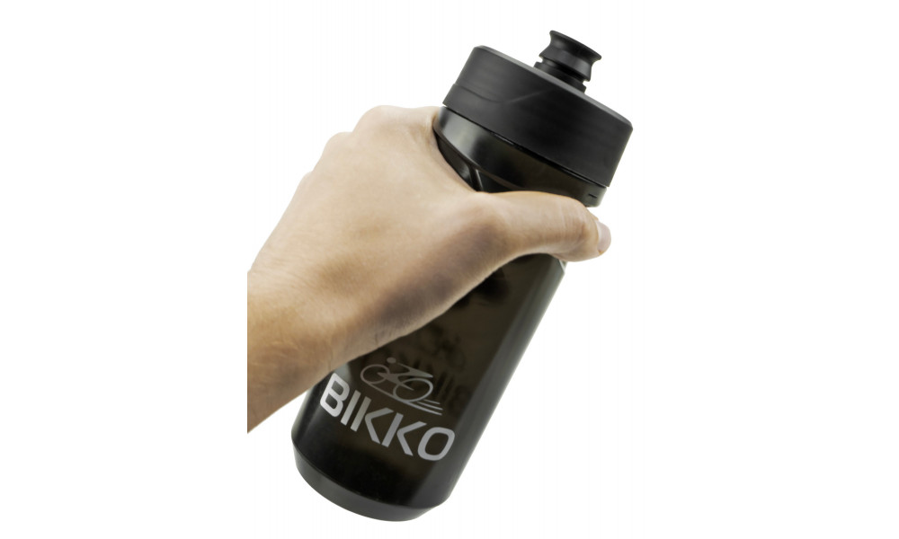 Pudele BIKKO 600ml clear black - 2