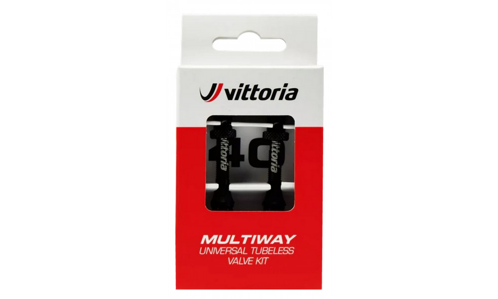 Bezkameru ventilis Vittoria Multiway alloy black 60mm 2gab. - 7