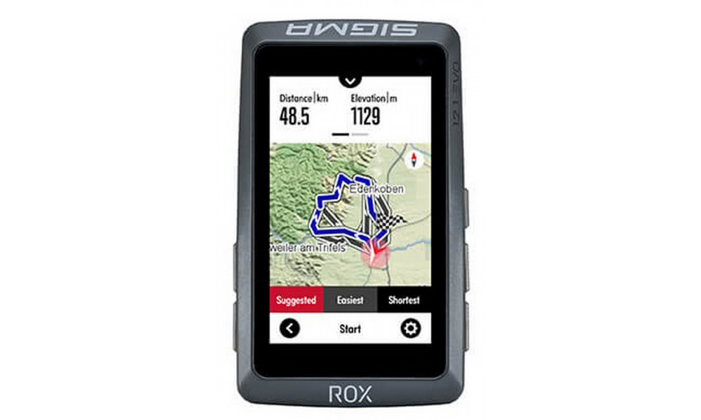 Velodators SIGMA ROX 12.1 Evo GPS Night grey Basic Set - 7