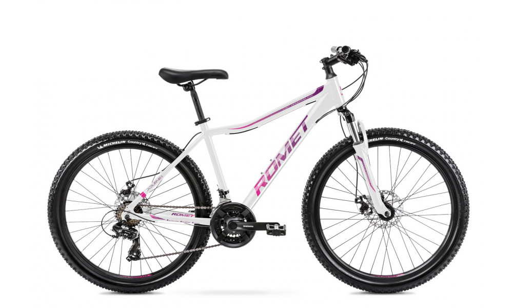 Velosipēds Romet Jolene 6.2 2024 white-pink-violet 