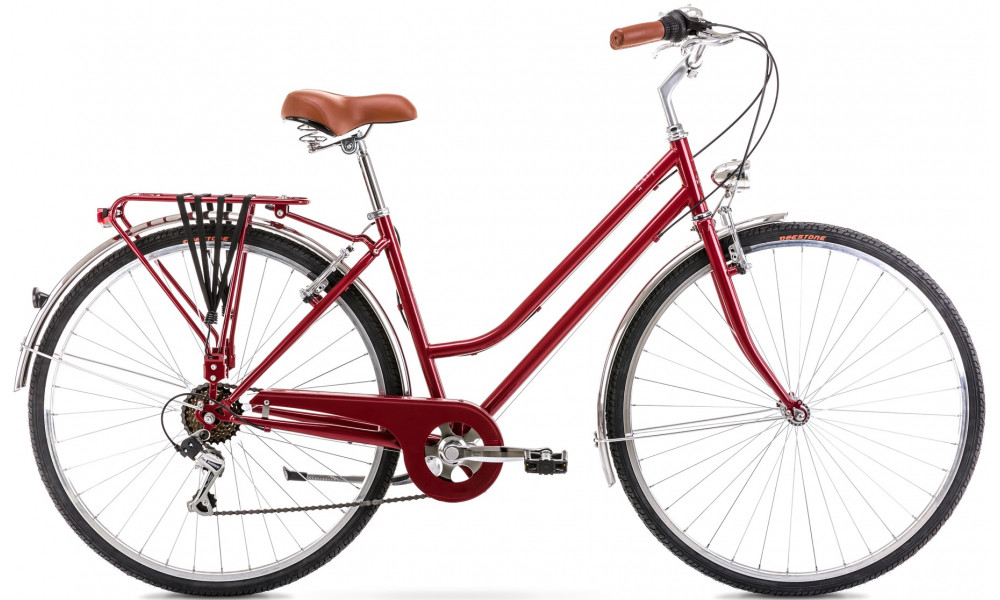 Velosipēds Romet Vintage Eco D 28" 2023 bordo 