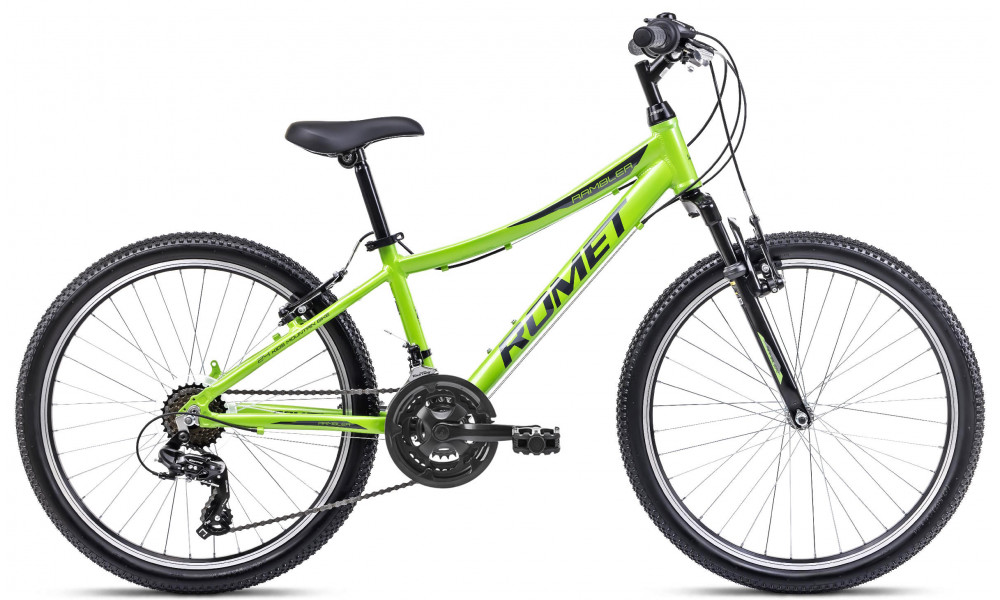 Velosipēds Romet Rambler 24 2025 green-graphite 