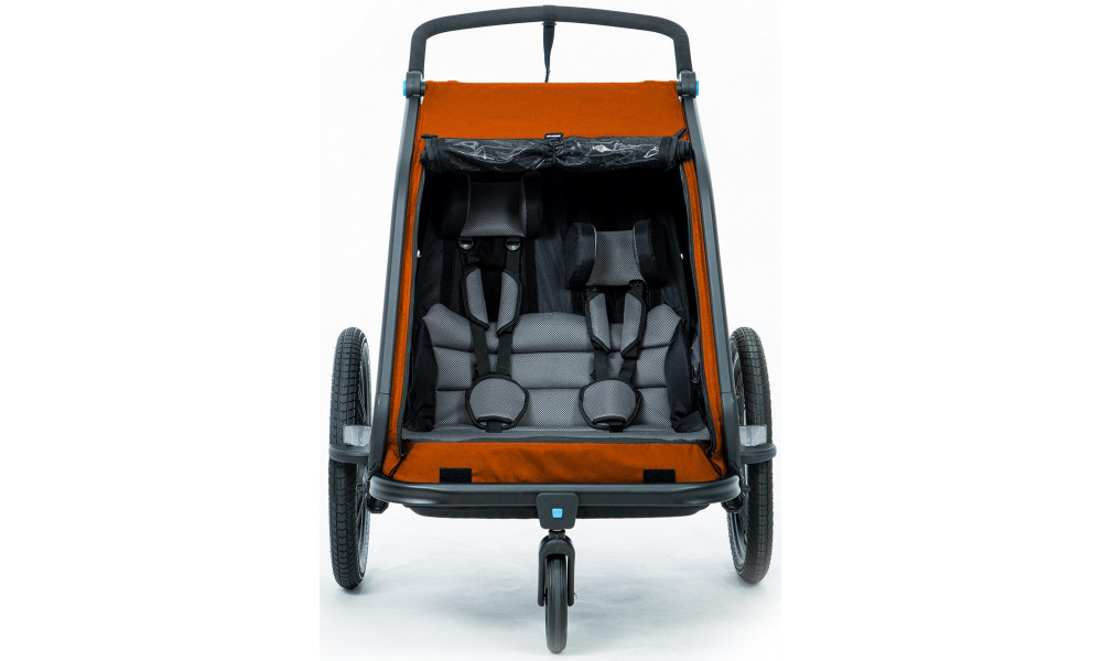 Velo piekabe Cube Kids Double CMPT X Actionteam grey'n'orange - 6