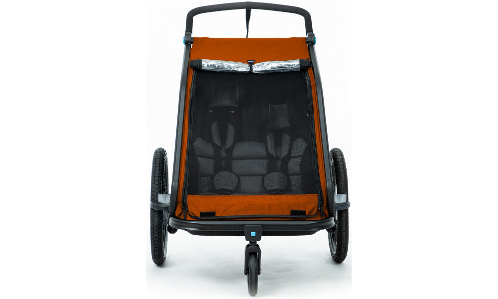 Velo piekabe Cube Kids Double CMPT X Actionteam grey'n'orange - 7