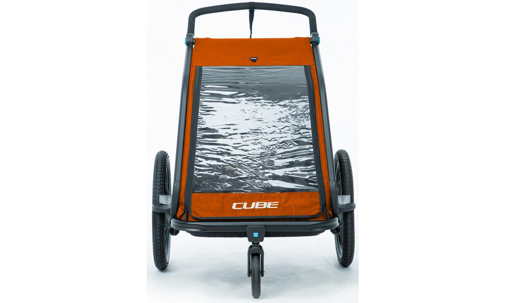 Velo piekabe Cube Kids Double CMPT X Actionteam grey'n'orange - 8