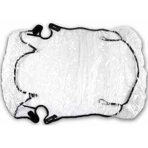 Pārsegs no lietus Cube for Kids Trailer Double CMPT transparent