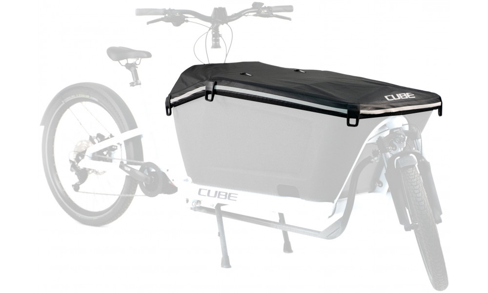 Pārsegs Cube for Cargo box with seat black - 1