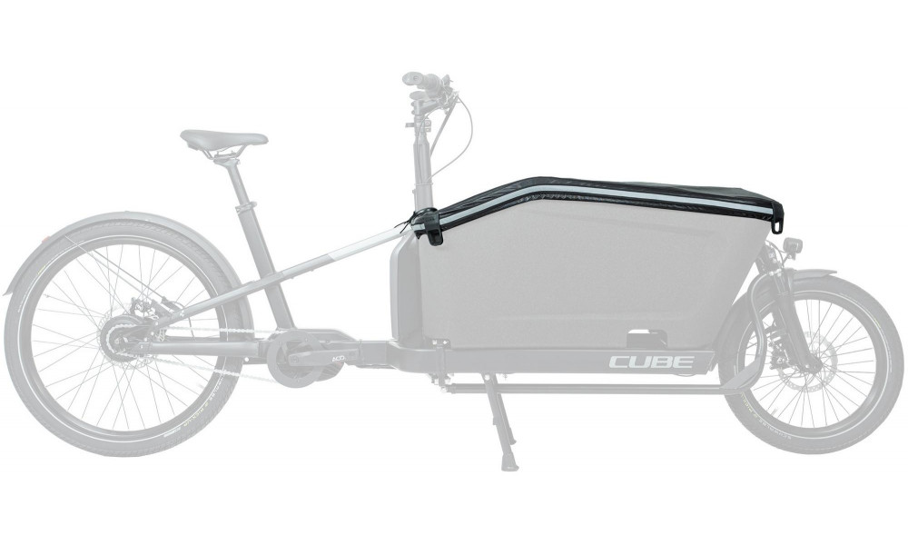 Pārsegs Cube for Cargo box without seat black - 5