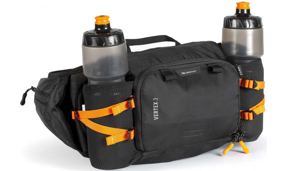 Vidukļa soma Cube Vertex 3 black - 5