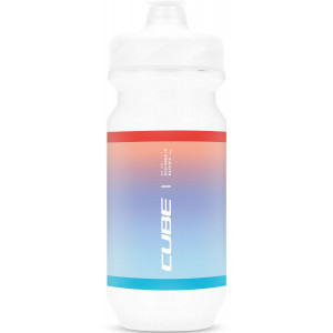 Pudele Cube Flow 500 Teamline white'n'blue'n'red