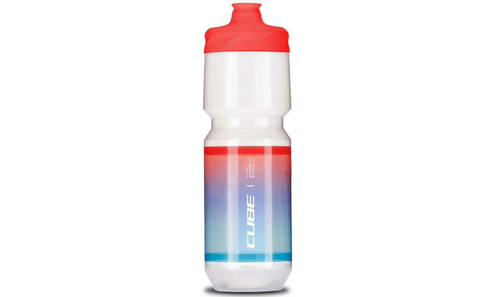 Pudele Cube Flow 750 Teamline white'n'blue'n'red 