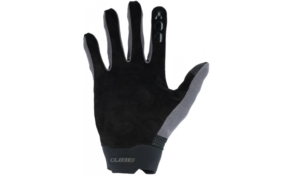 Velo cimdi Cube Gravity Long TM green'n'grey - 2