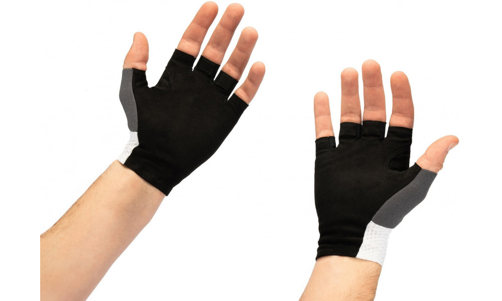 Velo cimdi Cube Race Short white - 5