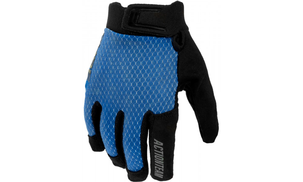 Velo cimdi Cube Rookie Long X Actionteam blue - 1