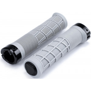 Stūres rokturi ACID Disrupt 138mm Lock-on light grey