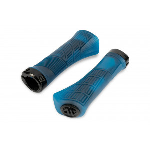 Stūres rokturi ACID Hybrid Perform 142mm Lock-on actionteam blue