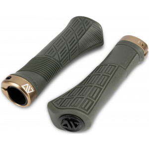 Stūres rokturi ACID Hybrid Perform 142mm Lock-on Trail motion olive