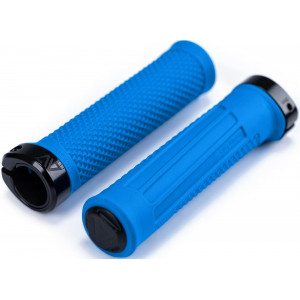 Stūres rokturi ACID React Pro 138mm Lock-on blue