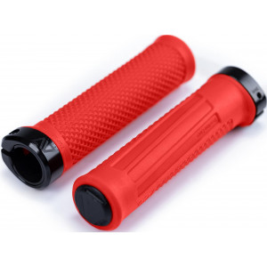 Stūres rokturi ACID React Pro 138mm Lock-on red