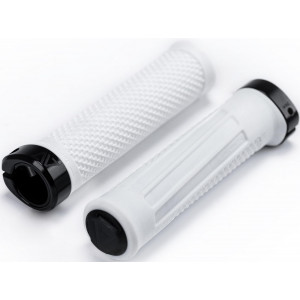 Stūres rokturi ACID React Pro 138mm Lock-on white